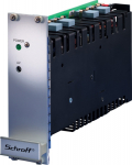 SCHROFF Maxpower - Netzteil (Rack - mountable) - AC 90-254/ DC 100-360 V - 102 Watt - aktive PFC - 3U - 48.3 cm (19")