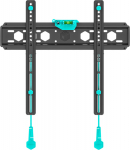 ONKRON Fixed TV Wall Mount for 32 to 65-inch Flat Panel TVs Digital Panels 56.8 kg, Black