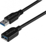 MediaRange USB-Verl&auml;ngerungskabel, USB 3.0, 5 GB/s, 5m, sw
