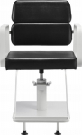 Activeshop Gabbiano hairdressing chair Porto white black