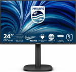 Philips 24B2N3200D - 3000 Series - LED-Monitor - 61.13 cm (24'') - 1920 x 1200 WUXGA @ 100 Hz - IPS - 300 cd/m2 - 1500:1 - 4 ms - HDMI, VGA, DisplayPort - Lautsprecher - Schwarz