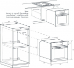 Piekarnik Haier Oven HWO60SM2B9BH 70 L Electric Pyrolytic/Hydrolytic Touch Height 59.5 cm Width 59.5 cm Black