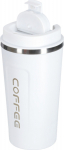RoGer Thermos Mug with LED Temperature Display 500ml White
