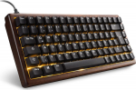 Sharkoon SKILLER SGK50 S3 Wood PBT holz/schwarz US-Layout Gateron G Pro 3.0