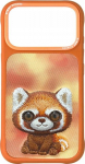 Nimmy Case Big Eyed Pet 2.0 Raccoon do iPhone 17 Pro Max orange