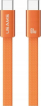 Kabel USAMS U96 60W USB-C do USB-C 1.2m orange