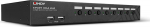 Lindy 39538, 3840 x 2160 Pixel, 4K Ultra HD, Rack mounting, 1U, Schwarz