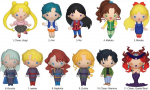 Monogram International Monogram: Sailor Moon (Series5) (Blind Bag/Random) 3D Foam Bag Clips Figures (70665)