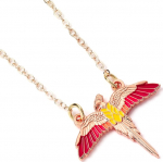 The Carat Shop Ltd Carat Shop Harry Potter - Rose Gold Plated Fawkes Necklace (WN000113)