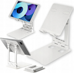Wozinsky Stand Wozinsky WPT-K28 desk stand for phone tablet smartphone holder foldable - White