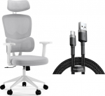 Office chair SENSE7 Veno White + kabel usb