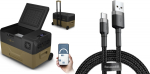 Portable Fridge Peme Expedition 30 Storm Sand + kabel usb