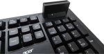 Acer AKW320 | Keyboard | Wired | US | Smart Card Reader | Black | Retil pack