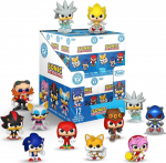 Funko Mystery Minis: Sonic The Hedgehog - Sonic, Tails, Amy, Knuckles, Shadow, Metal Sonic, Dr. Eggman, Silver, Rouge, Treasure Hunter Knuckles, Silver (Glows), Super Sonic (Glows) (Blind Box/Random) Vinyl Figures