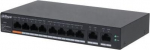 Dahua Europe Switch|DAHUA|CS4010-8GT-60|Switch type Managed|Switch layer L2|Form factor Desktop/Wall-Mounting|10xRJ-45 ports|RJ-45 Ports Type Gigabit Ethernet (10/100/1000)|Power over Ethernet (PoE) Yes|8xPower over Ethernet (PoE) ports quantity|Tota ...