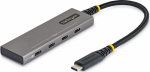 StarTech.com Startech - Hubb - 4-port, 10 Gbps, 100 W PD charging, overcurrent protection, PCR aluminum - 3 x USB-C 3.2 Gen 2 + 1 x USB-C 3.2 Gen 2 (power supply) - desktop