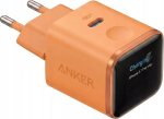 Charger Anker Nano 45W, Smart Display, Orange