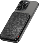 SHARGE CarbonMag 5K Powerbank, 15W Qi, 20W USB-C - 5.000mAh, schwarz