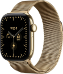 Apple Watch 12 5G 42mm Gold Ti, Gold Milanese Loop