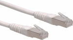 Roline S/FTP (PiMF) PatchCord, Cat.6/Class E, white, 1.5m