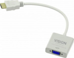 Vision Video Cable Adapter Vga, (D-Sub) Hdmi Type A