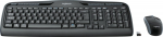 Log Logitech Wireless Keyboard+Mouse MK330 black retail