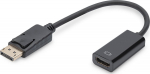 DIGITUS DisplayPortKabel DPort -> HDMI-A St/Bu 0.15m 1.1a