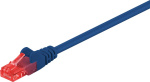 Wentronic Goobay CAT 6, U/UTP | Patch cord | Blue