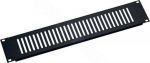 K&ouml;nig & Meyer K&M 28451 - Rackpaneel - Schwarz - 1U - 48.3 cm (19")