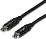 StarTech.com 2M 6FT USB C CABLE W/ 5A PD, PD - USB 2.0 - USB-IF CERTIFIED