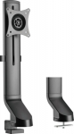 VALUE Befestigungskit (Locking button, Sit-arm) - einstellbarer Arm - f&uuml;r LCD-Display - Kunststoff, Aluminium, Stahl - Schwarz - screen size: 43.2-81.3 cm (17"-32")