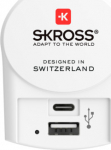 SKROSS Netzteil - 27 Watt - 5.4 A - 2 Ausgabeanschlussstellen (USB, USB-C)