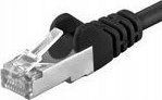 PremiumCord PREMIUMCORD Patch kabel CAT6a S-FTP, RJ45-RJ45, AWG 26/7 5m čern&aacute;