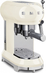 SMEG Espresso Coffee Machine ECF01 cream