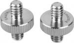 SMALLRIG 828 DOUBLE HEAD STUD W/1/4" - 1/4" THREAD