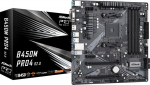 ASRock B450M PRO4 R2.0 Mainboard - B450-Chipset, Sockel AM4, DDR4