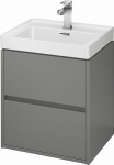 Cersanit Crea cabinet under the washbasin 49.4cm szary mat (5902115724411)