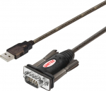 Unitek USB - RS-232 1.4m Y-105 - adapter Unitek USB 1.1 - RS-232 czarny