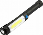 Torch GTV Torch LED Battery 3xAA, 6W, 400lm, 6400K, IP44, czarna