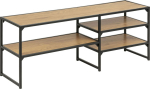 TV table SEAFORD 120x33xH46cm, oak