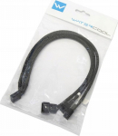 Watercool Y-Splitter 3-Fan PWM, schwarz - 30cm