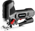 Wyrzynarka Graphite 600W, number of strokes 800-3000 min-1, z body grip 58G078
