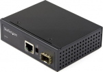 StarTech.com INDUSTRIAL FIBER TO ETHERNET, CONVERTER 1GBPS SFP TO RJ45