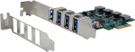 Exsys 4-Port USB 3.2 Gen 1 PCIe Map Self Power - 3A (Renesas) - PCIe - USB 3.2 Gen 1 (3.1 Gen 1) - Male - China - Weiblich - Weiblich