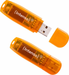 Intenso Rainbow Line 64GB Orange 2er memory USB USB type-A 2.0 Orange