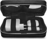 Woolnut Leather Tech Organizer - utility bag, black
