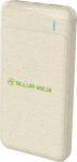 Tellur PD103 Green Power Bank 10000mAh, 2xQC3.0 + PD 18W cream