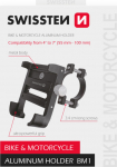 Swissten BM1 Bike holder For Mobile 4-7"