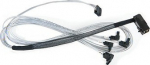 Microchip Technology Microchip Adaptec - Internes SAS-Kabel - with Sidebands - SAS 6Gbit/s - 4-Lane - SATA (W)