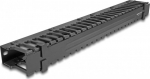 DELOCK Cable management patch panel with 3 &Ouml;ffnungen 19" 1 H